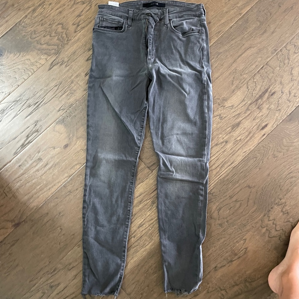 Joes jeans- dark gray/faded black skinny stretch